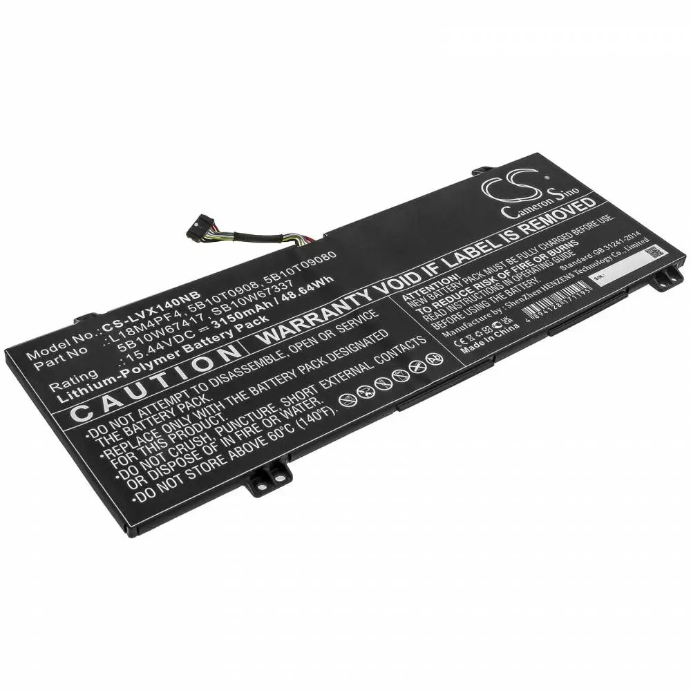 Батерия за лаптоп LENOVO L18M4PF4 Xiaoxin Air 14 2019, Ideapad S540-14IWL 15,44V 3150mAh CAMERON SINO