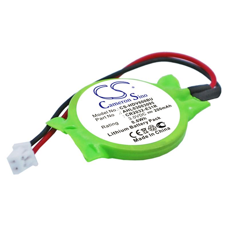 Батерия CMOS Backup CR2032 CS-HDV600BU за лаптопи HP, Lenovo 3V 200mAh литиева Cameron Sino