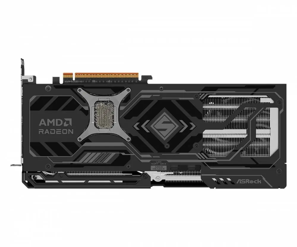 Видео карта Asrock AMD Radeon RX 9070 XT Steel Legend Dark 16GB