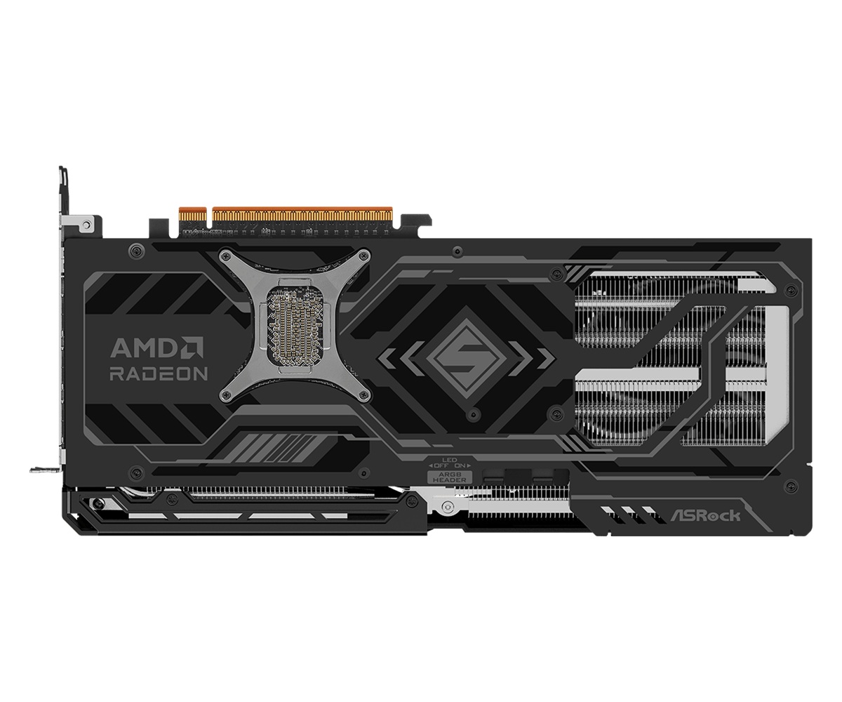 Видео карта Asrock AMD Radeon RX 9070 XT Steel Legend Dark 16GB