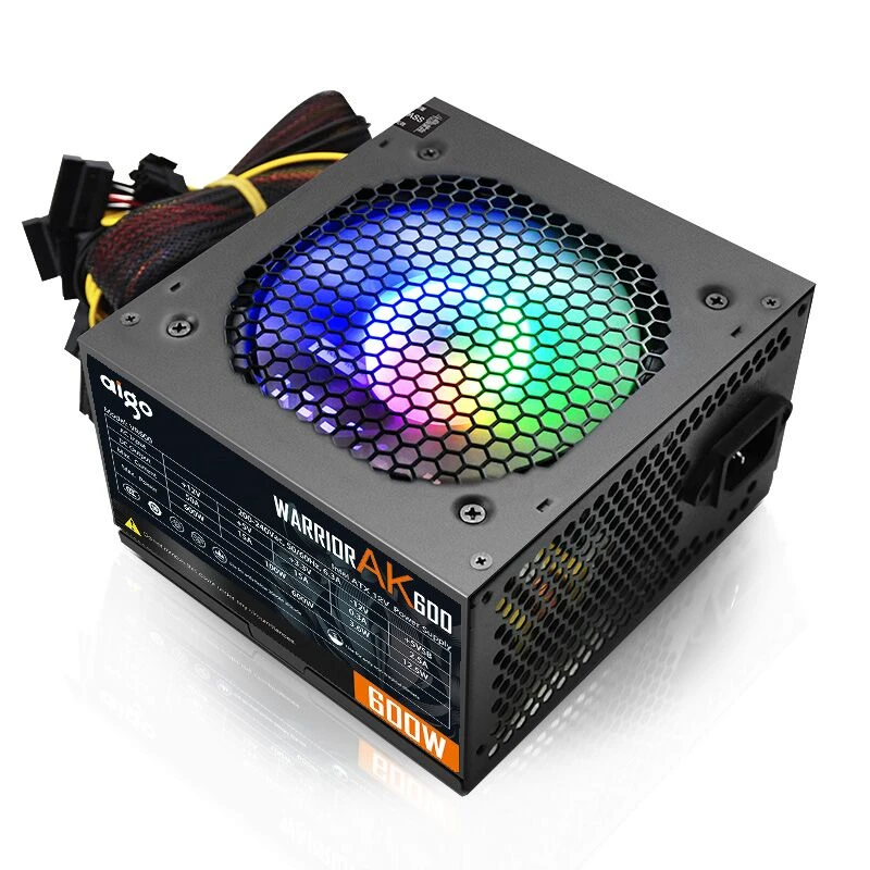 Захранване Aigo Warrior AK600 RGB PSU 600W 80 Plus