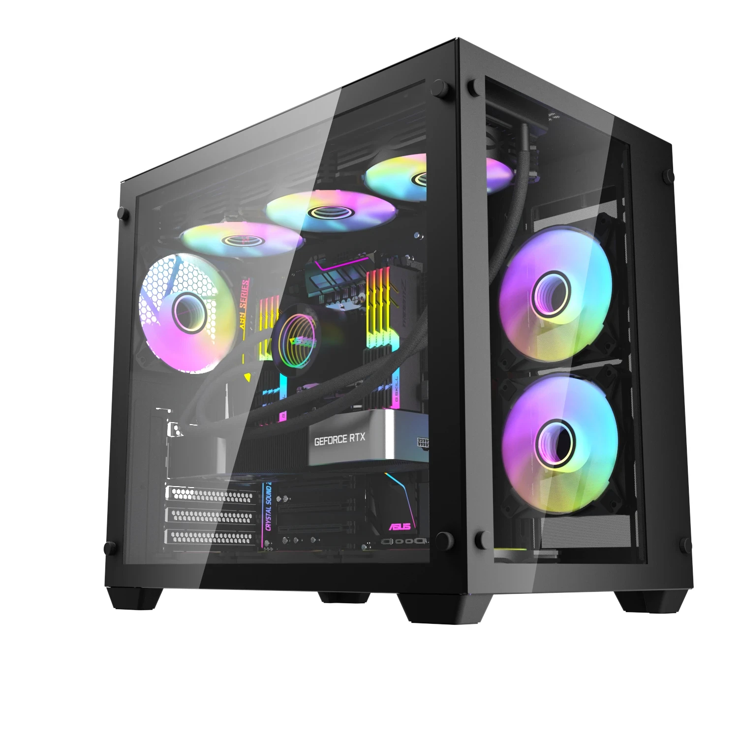 Кутия Aigo C285 Black Case ATX