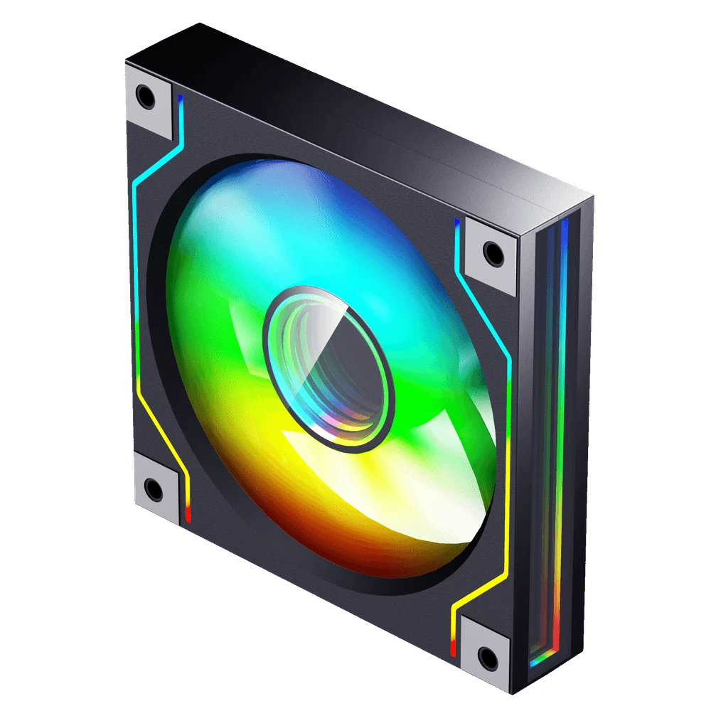 Вентилатор Darkflash DM20 A-RGB Black Infinity Mirror Fan 120mm