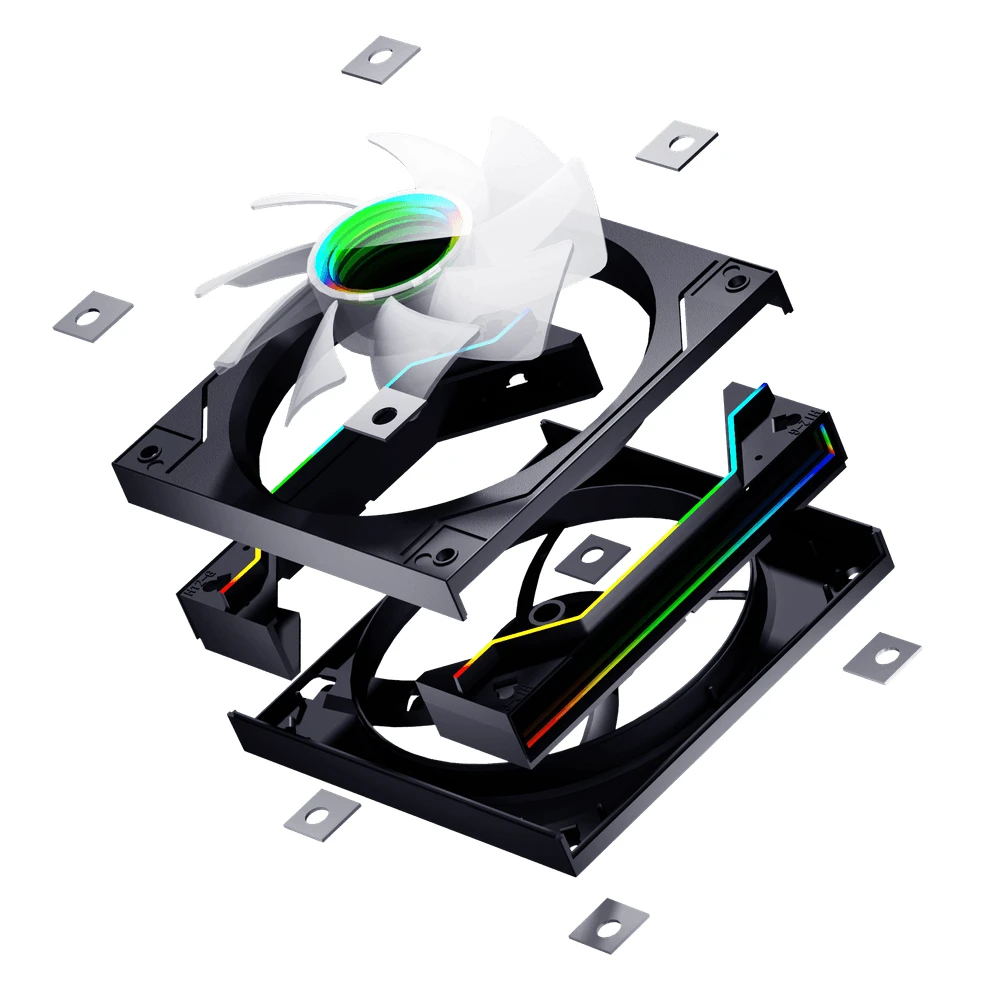 Вентилатор Darkflash DM20 A-RGB Black Infinity Mirror Fan 120mm