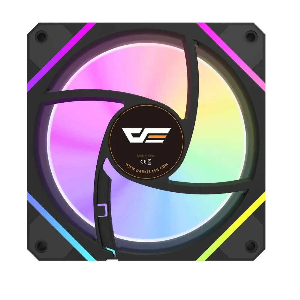 Ventilador Darkflash DM12 Pro A-RGB Ventilador Negro 120mm