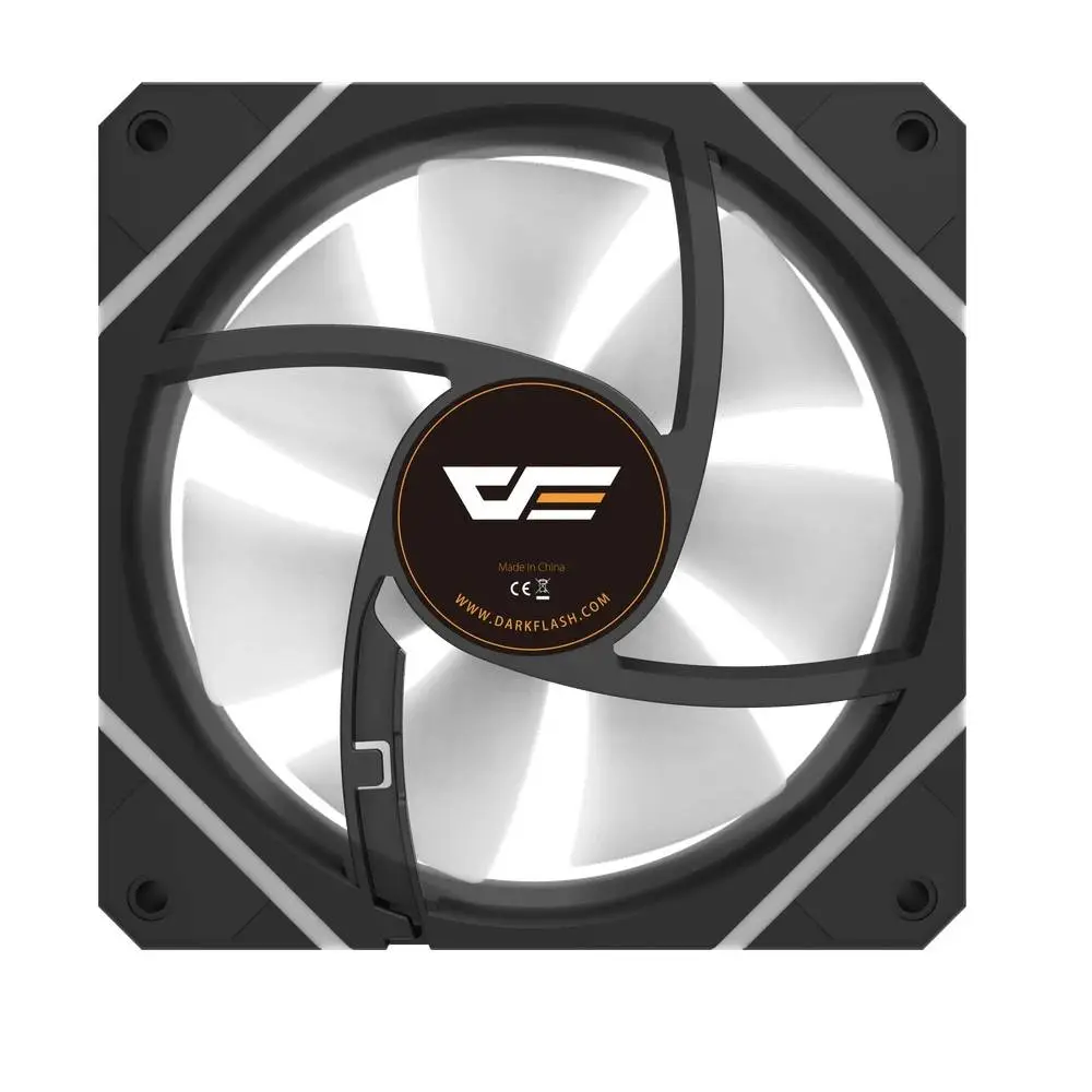 Ventilador Darkflash DM12 Pro A-RGB Ventilador Negro 120mm