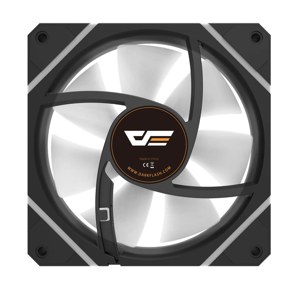Ventilador Darkflash DM12 Pro A-RGB Ventilador Negro 120mm