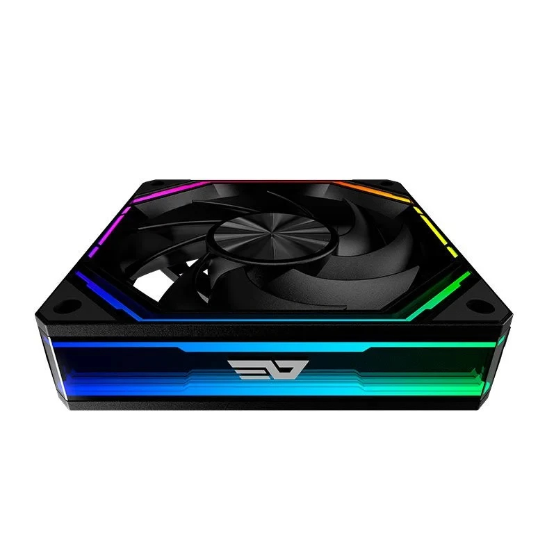 Вентилатори Darkflash INF32 Black Fan Pack 3-in-1 3x120mm, Daisy-Chain, Infinity Mirror, A-RGB