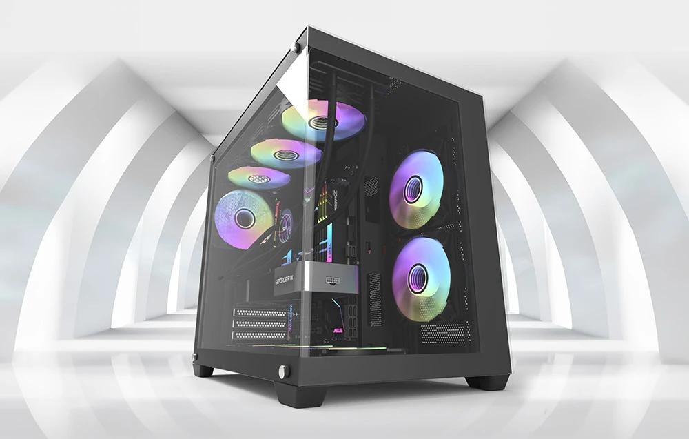 Кутия Darkflash C285P Black Case ATX