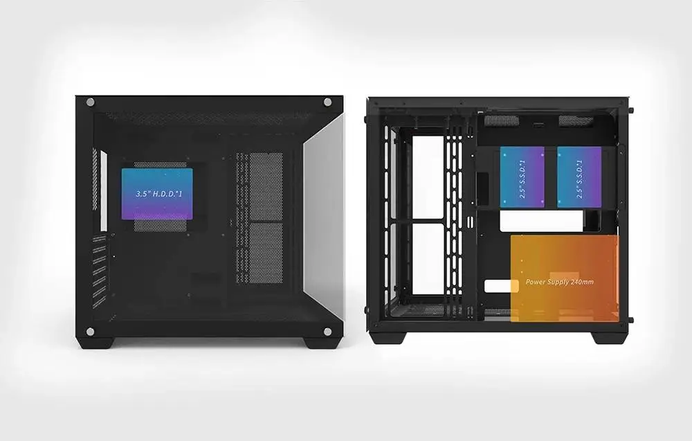 Кутия Darkflash C285P Black Case ATX