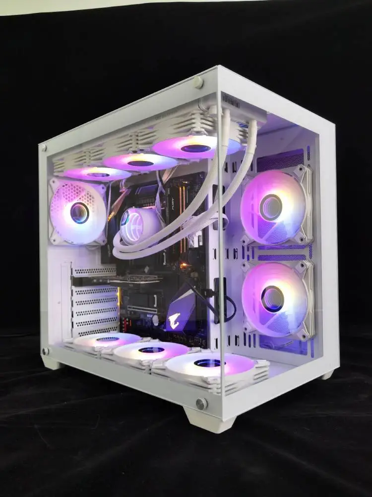 Кутия Darkflash C285P White Case ATX