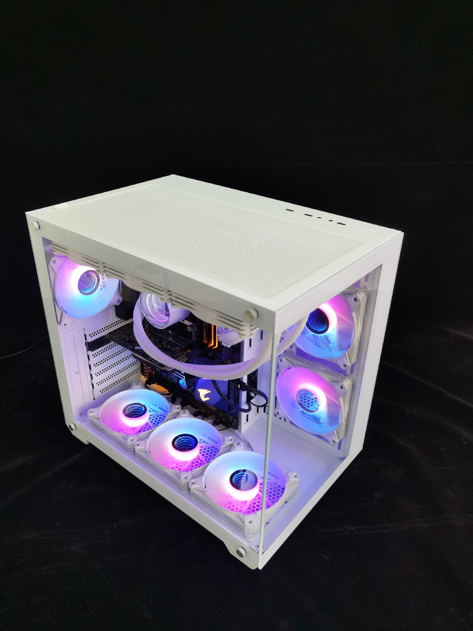 Кутия Darkflash C285P White Case ATX