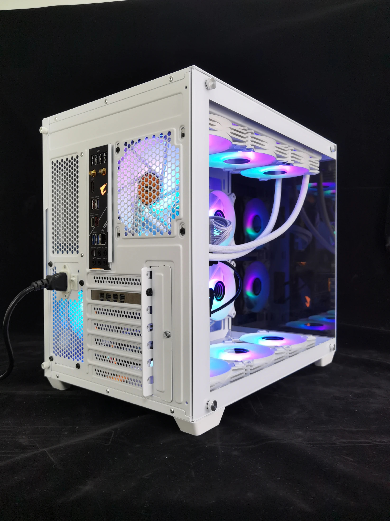 Кутия Darkflash C285P White Case ATX