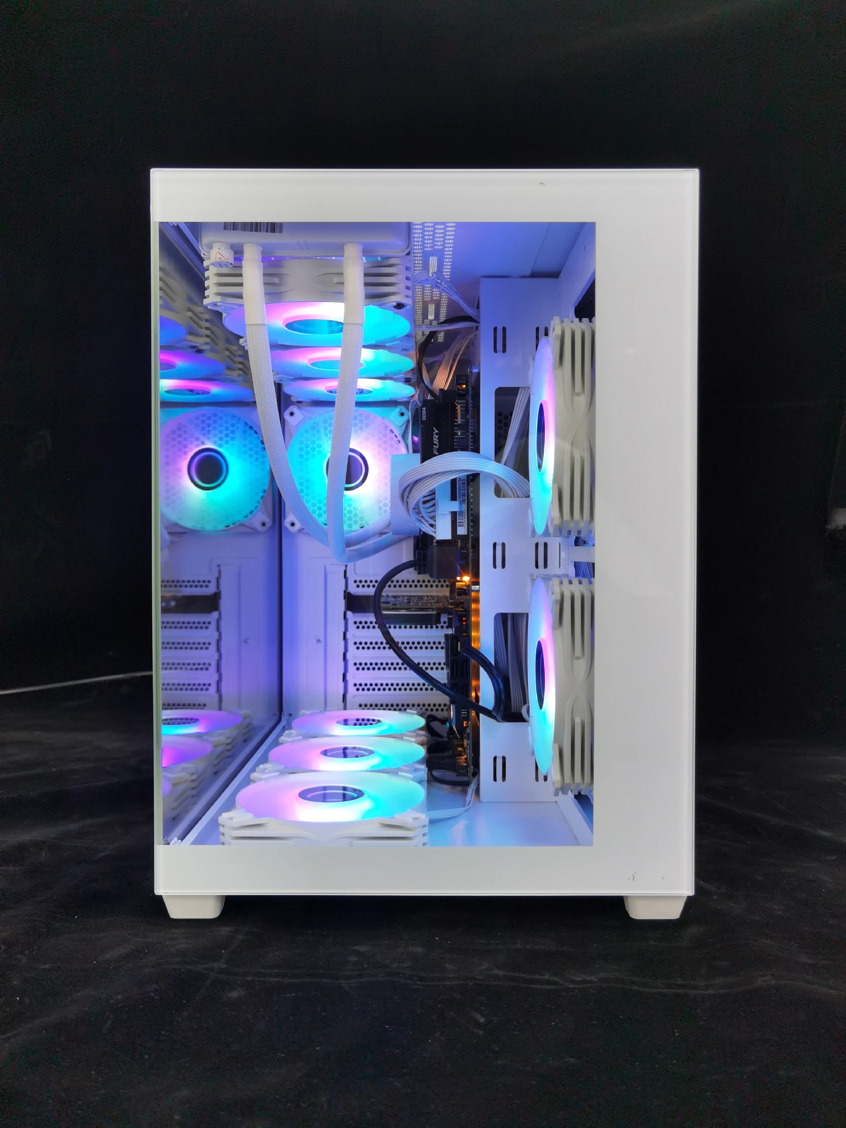 Кутия Darkflash C285P White Case ATX