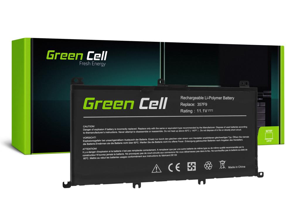 Batterie pour ordinateur portable GREEN CELL, Dell Inspiron 15 5576 5577 7557 7559 7566 7567 357F9 11.1V 4200mAh