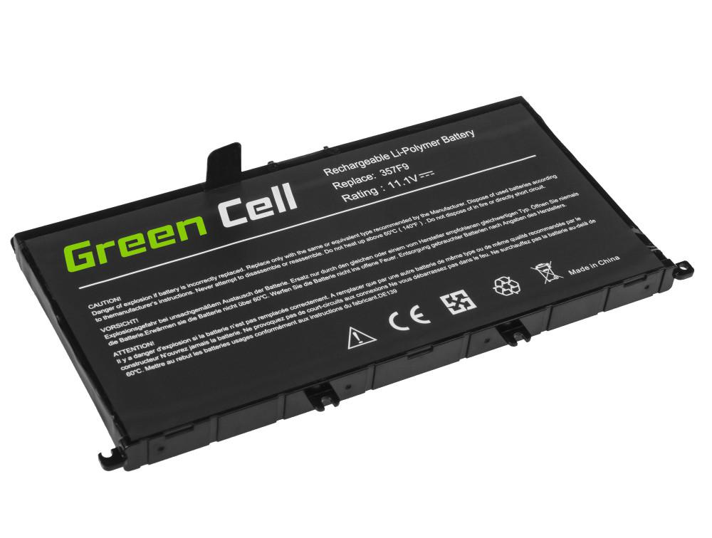 Batterie pour ordinateur portable GREEN CELL, Dell Inspiron 15 5576 5577 7557 7559 7566 7567 357F9 11.1V 4200mAh