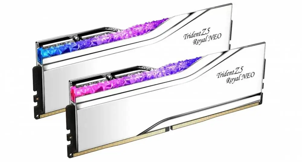 Памет G.SKILL Trident Z5 Royal Neo 64GB (2x32GB) DDR5 6000MHz CL26 AMD EXPO - F5-6000J2636H32GX2-TR5NS