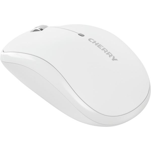 CHERRY MW 2200 Ratón inalámbrico, 1300dpi, 2.4Ghz, blanco