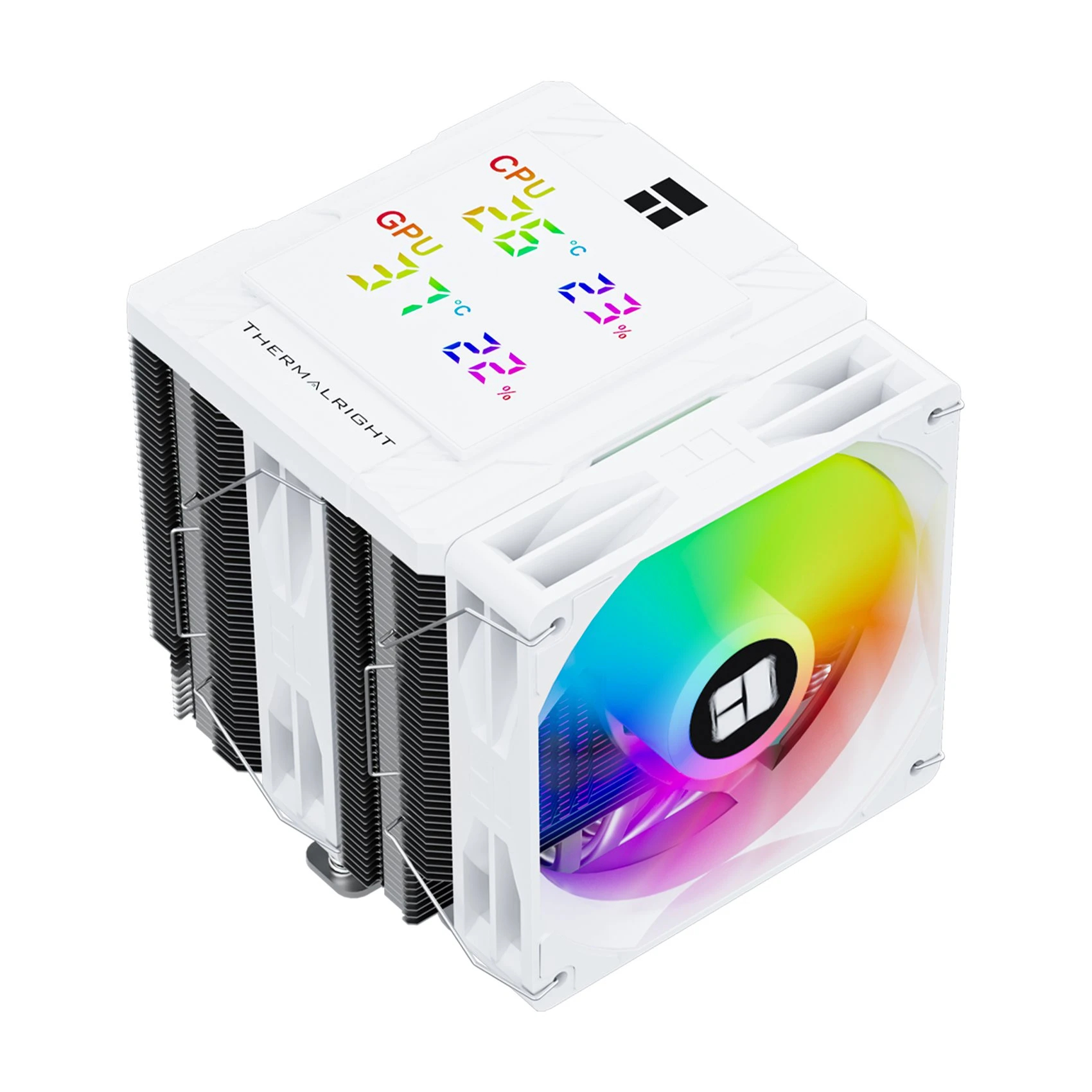 Ψυγείο για επεξεργαστή Thermalright Peerless Assassin 120 Digital A-RGB Λευκό Dual-Tower CPU Cooler