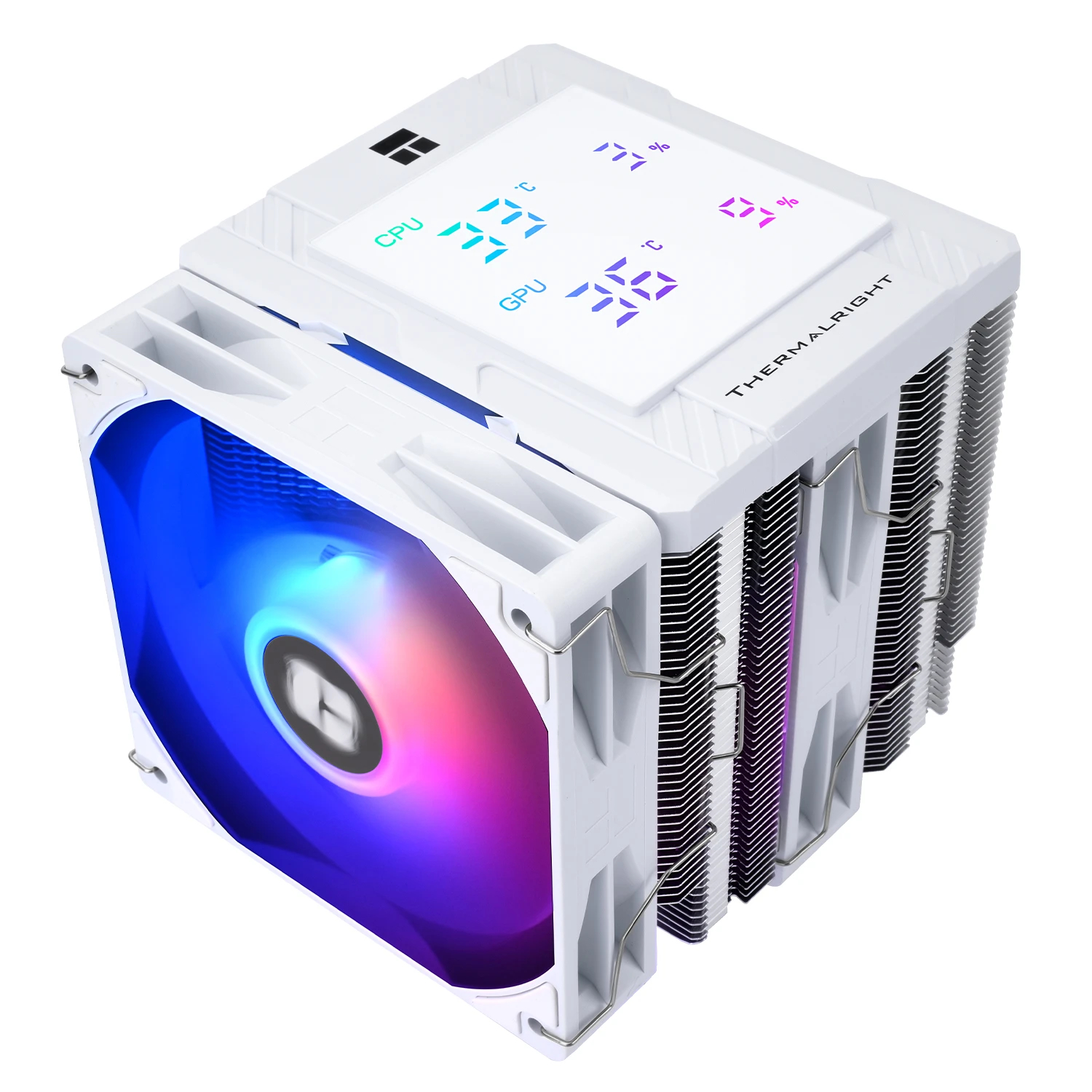 Ψυγείο για επεξεργαστή Thermalright Peerless Assassin 120 Digital A-RGB Λευκό Dual-Tower CPU Cooler