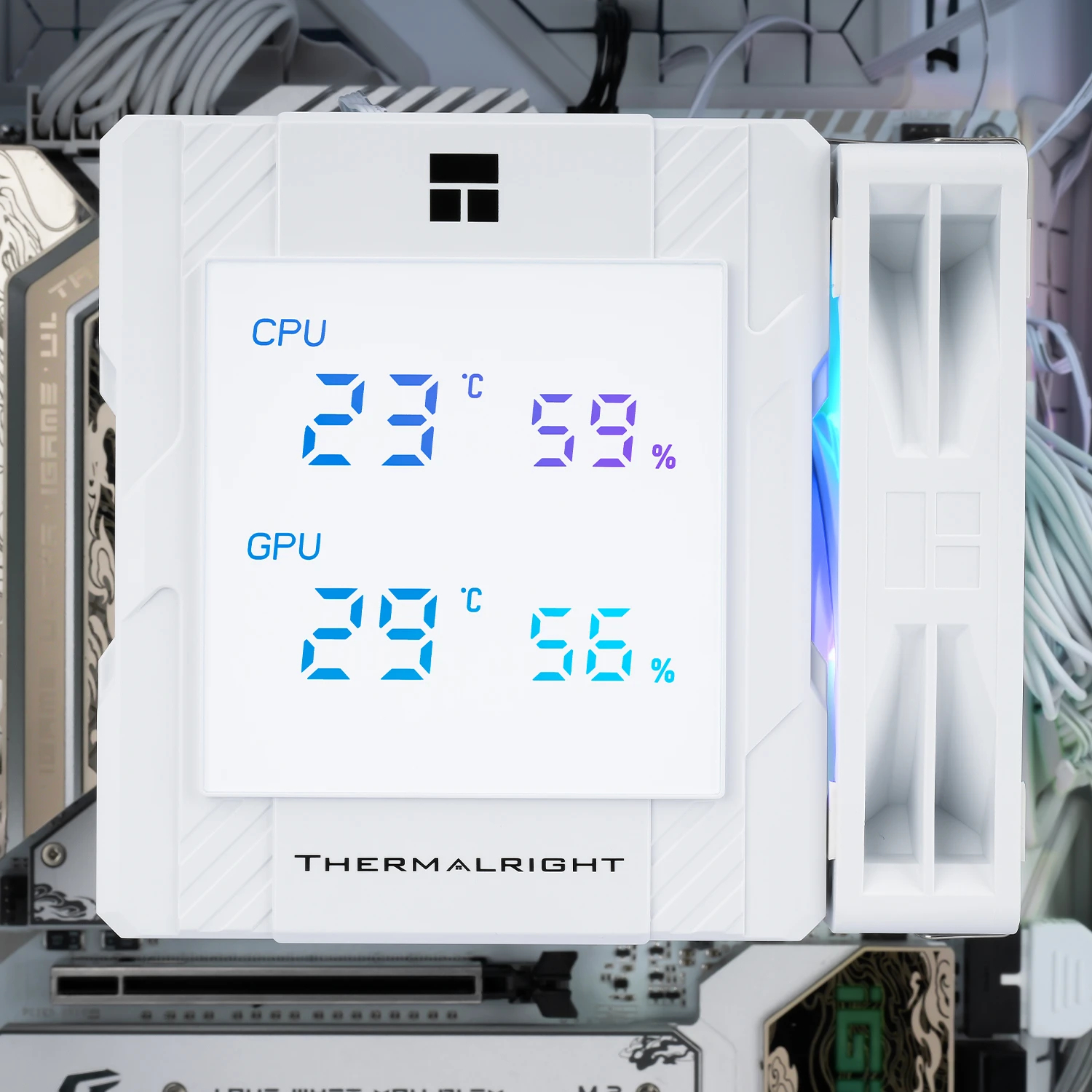 Ψυγείο για επεξεργαστή Thermalright Peerless Assassin 120 Digital A-RGB Λευκό Dual-Tower CPU Cooler