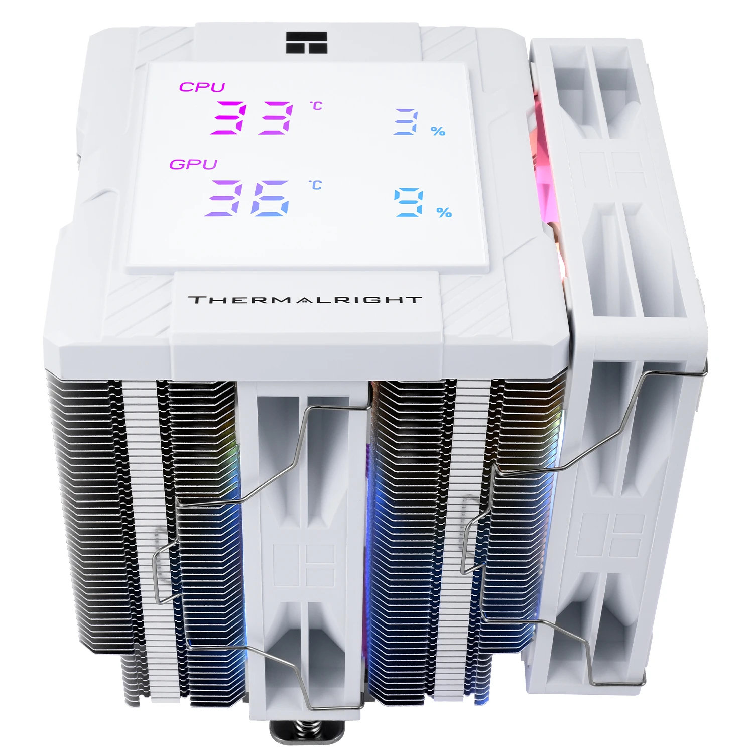 Ψυγείο για επεξεργαστή Thermalright Peerless Assassin 120 Digital A-RGB Λευκό Dual-Tower CPU Cooler