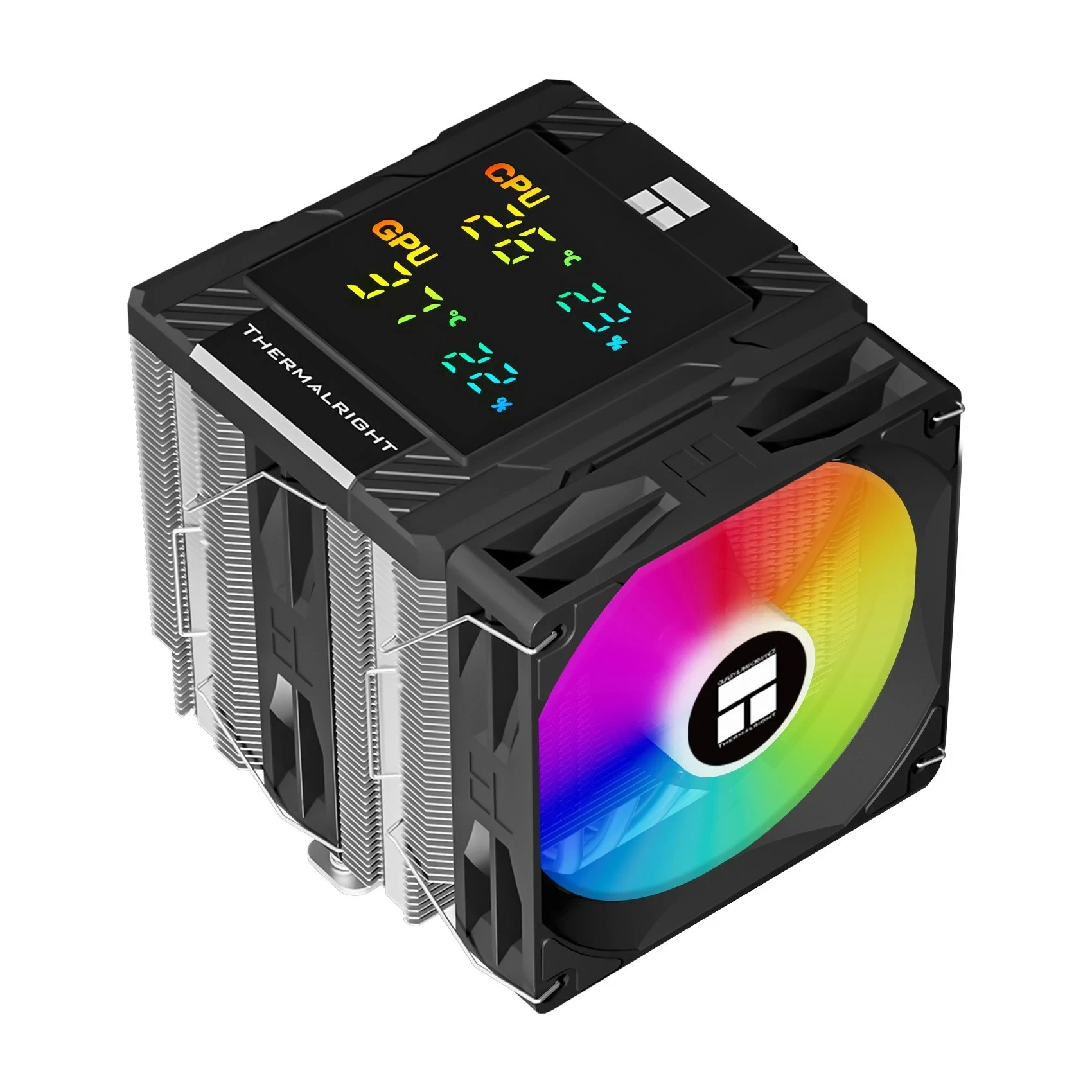 Охладител за процесор Thermalright  Peerless Assassin 120 Digital A-RGB Black Dual-Tower CPU Cooler