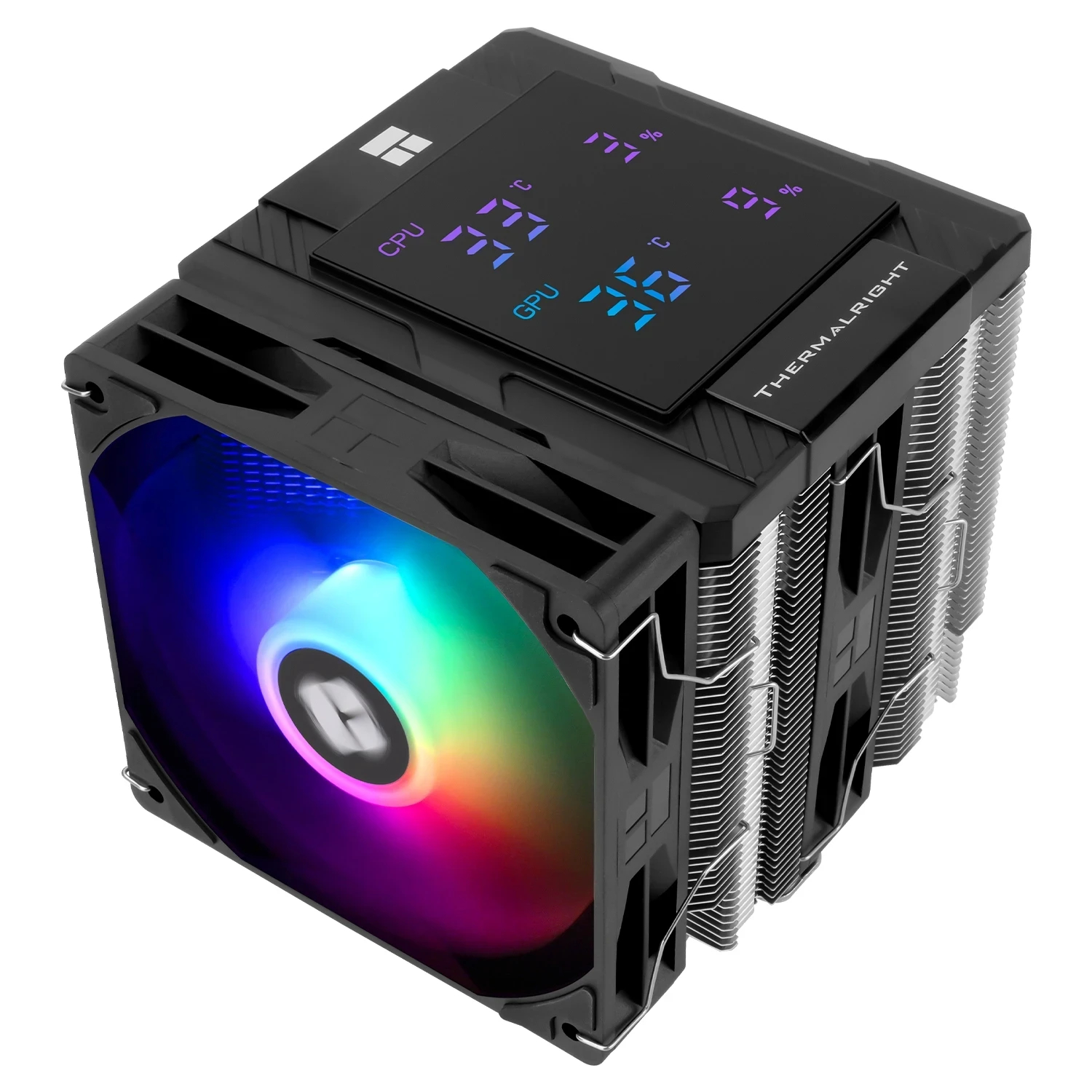 Охладител за процесор Thermalright  Peerless Assassin 120 Digital A-RGB Black Dual-Tower CPU Cooler