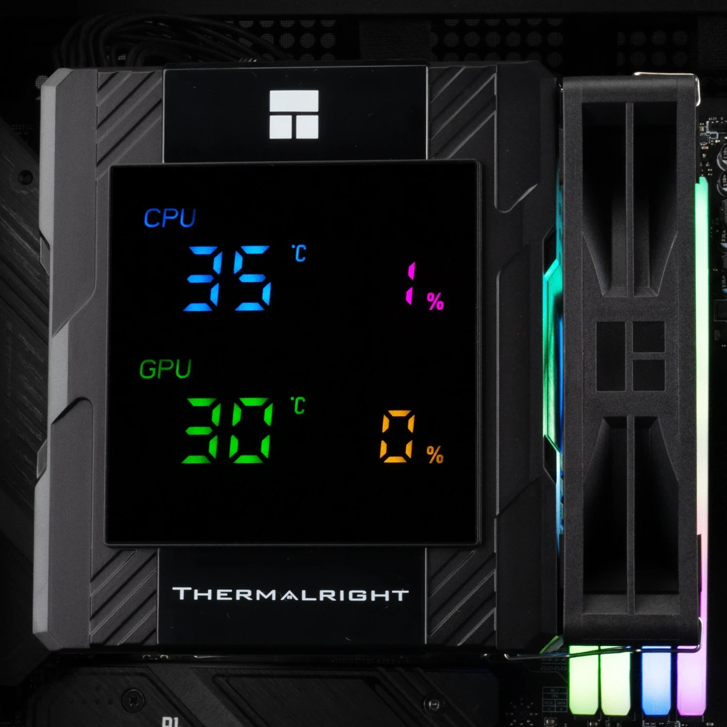 Охладител за процесор Thermalright  Peerless Assassin 120 Digital A-RGB Black Dual-Tower CPU Cooler
