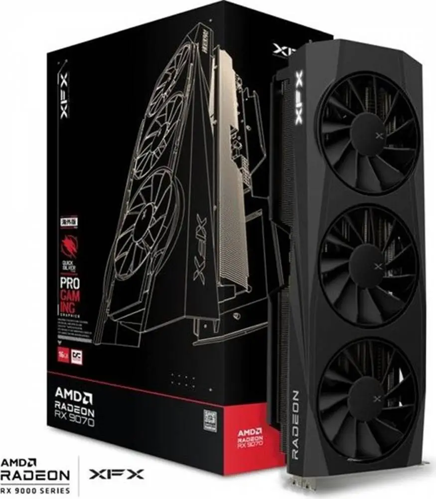 Κάρτα γραφικών XFX Quicksilver Radeon RX 9070 OC Gaming Edition 16GB - RX-97QICKBB9