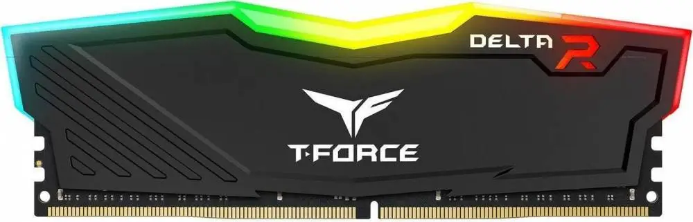 Памет Team Group T-Force Delta RGB 8GB DDR4 3200MHz CL16 - TF3D48G3200HC16F01