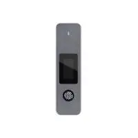 VCom външна кутия за диск Storage - Case - M.2 NVMe/SATA M/B key - USB-C/A Gen.2 10Gbps, Fingerprint Encryption - CU855SN-F