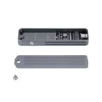 VCom външна кутия за диск Storage - Case - M.2 NVMe/SATA M/B key - USB-C/A Gen.2 10Gbps, Fingerprint Encryption - CU855SN-F