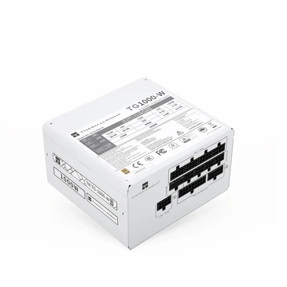 Захранване Thermalright TG-1000 White PSU 1000W 80 Plus Gold ATX 3.0