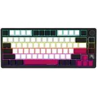 Геймърска клавиатура LORGAR KBP7075W, Wireless 75% Mechanical Gaming Keyboard Pro, Black/red, EN layout