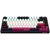 Геймърска клавиатура LORGAR KBP7075W, Wireless 75% Mechanical Gaming Keyboard Pro, Black/red, EN layout