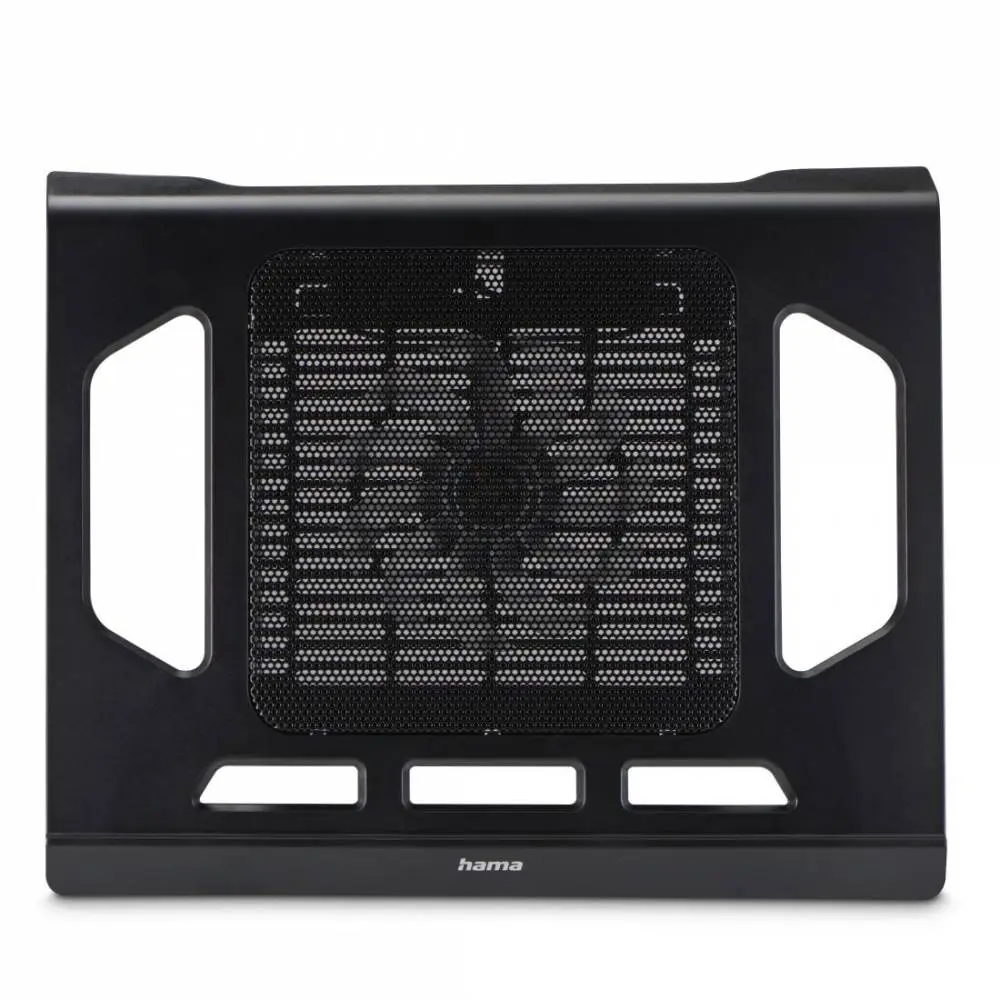 Hama laptop cooling stand Black Edition with fan, USB