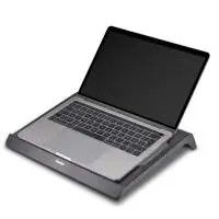 Hama охлаждаща поставка за лаптоп Black Edition с вентилатор, USB