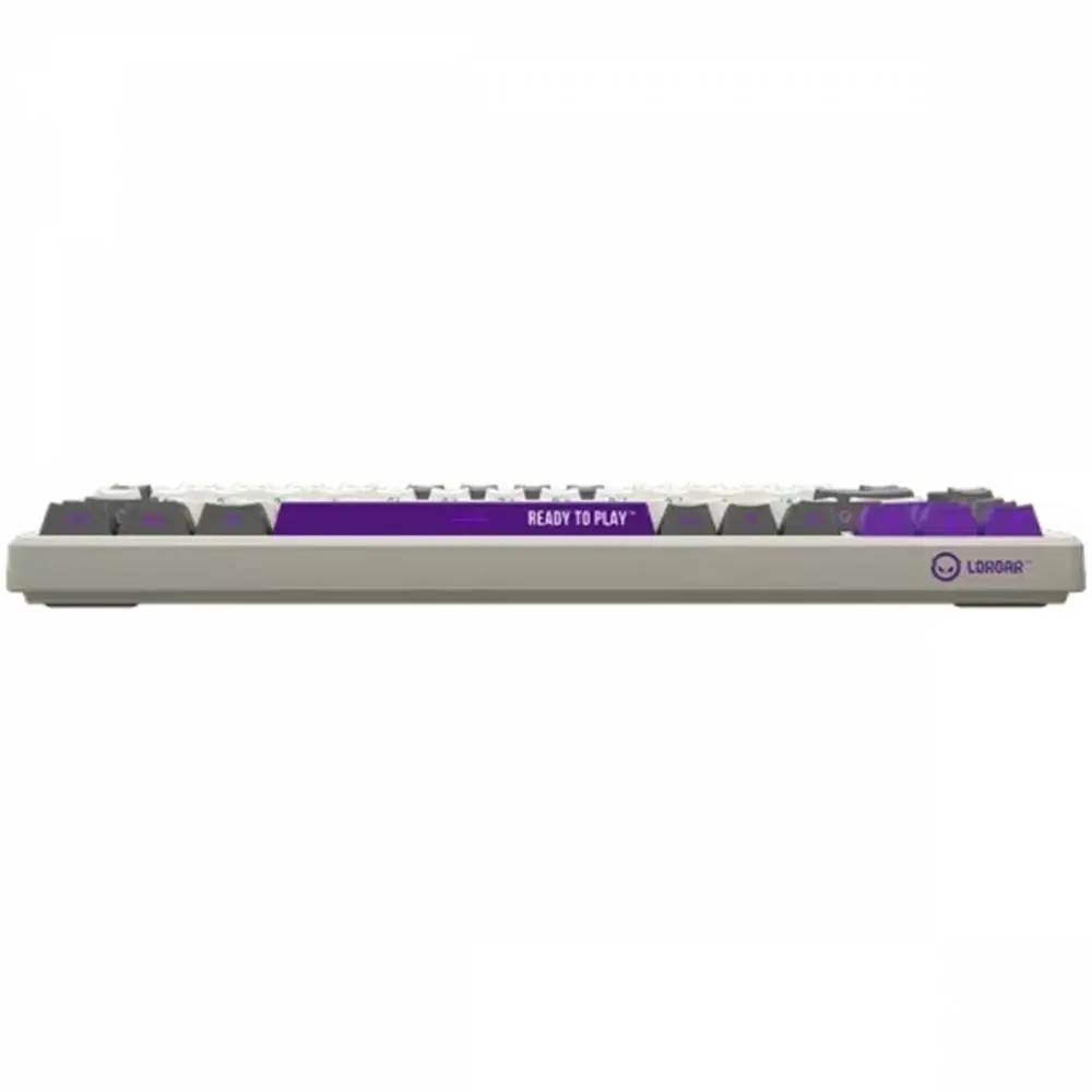 Геймърска клавиатура LORGAR KBP7075W, Wireless 75% Mechanical Gaming Keyboard Pro, Beige, EN layout