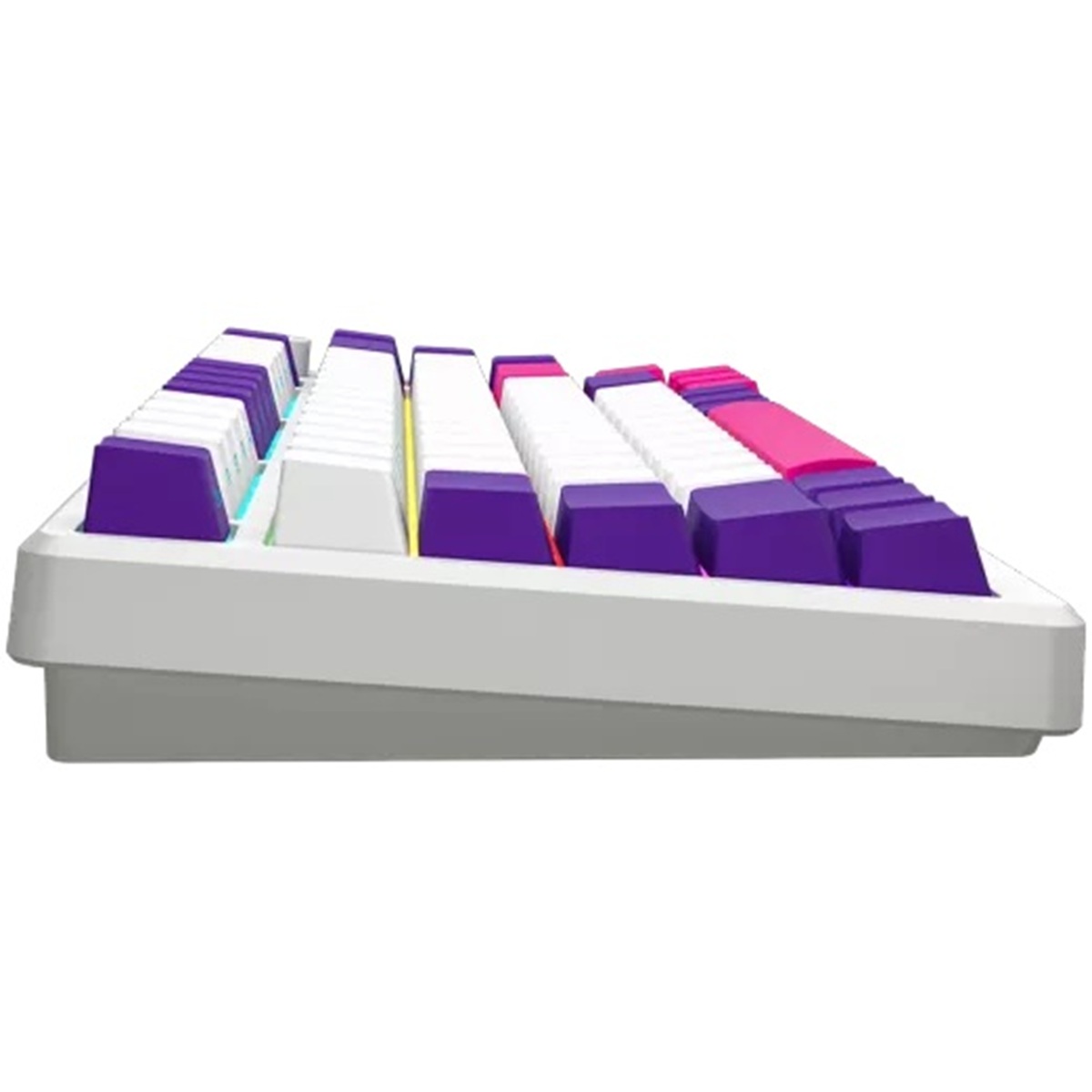 Gaming Tastatur LORGAR KBP7075W, Wireless 75% Mechanical Gaming Keyboard Pro, Weiß, EN Layout
