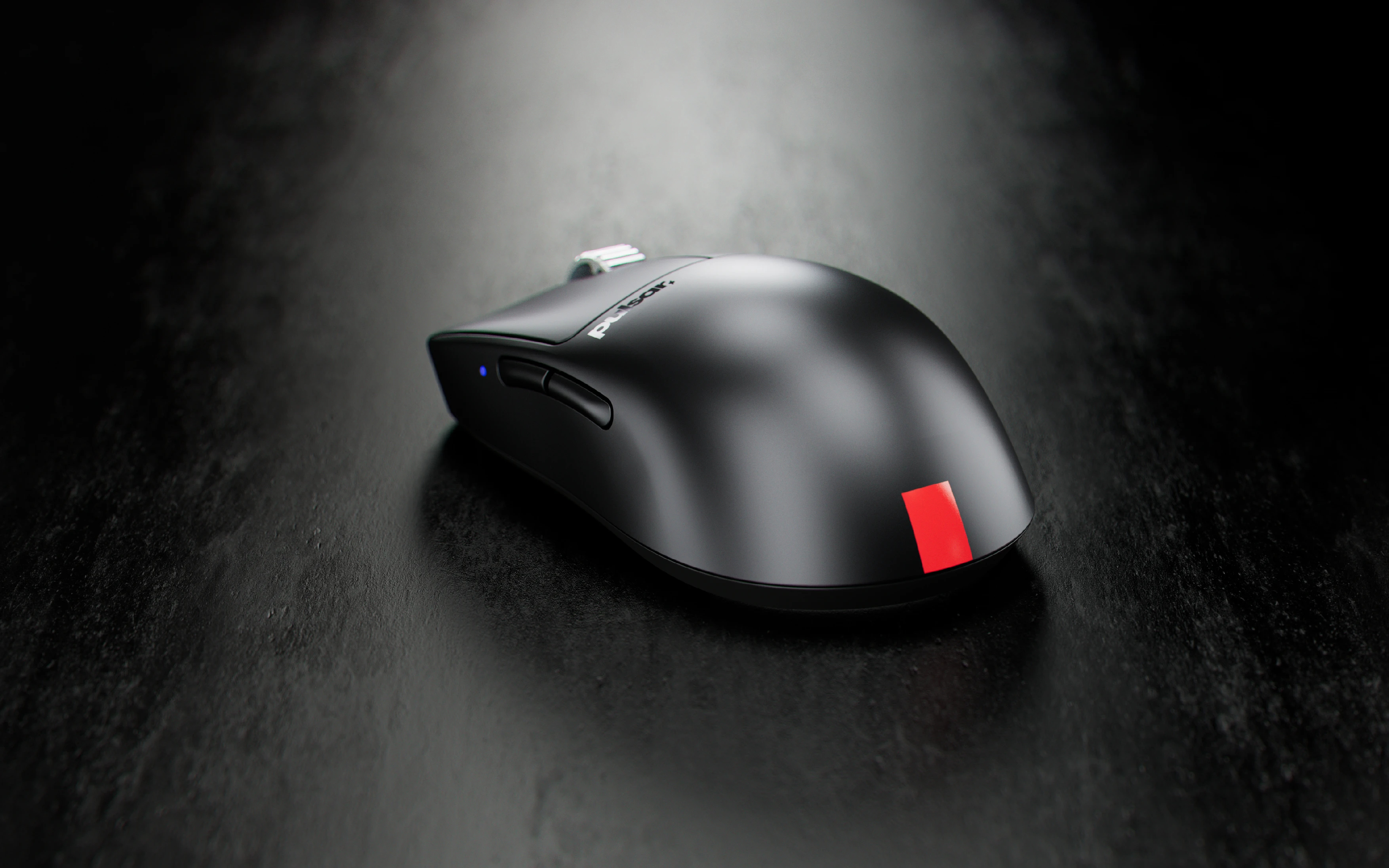 Геймърска мишка Pulsar Wireless Gaming Mouse X2 v3 eS Size1 Black 8K, OLED Display, Tournament Edition