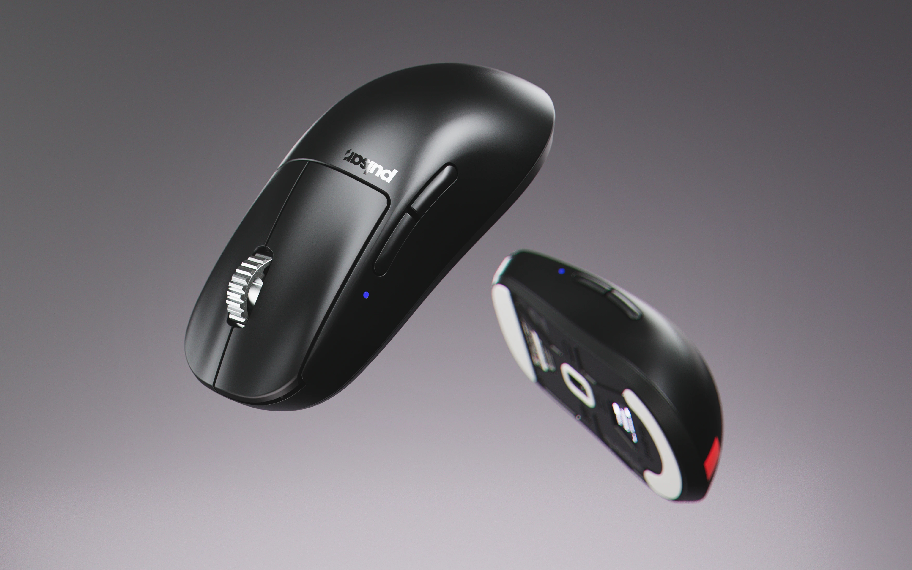 Геймърска мишка Pulsar Wireless Gaming Mouse X2 v3 eS Size1 Black 8K, OLED Display, Tournament Edition