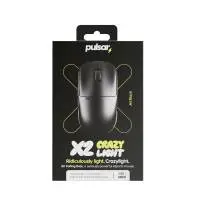 Геймърска мишка Pulsar Wireless Gaming Mouse X2 CrazyLight Jet Black 8K