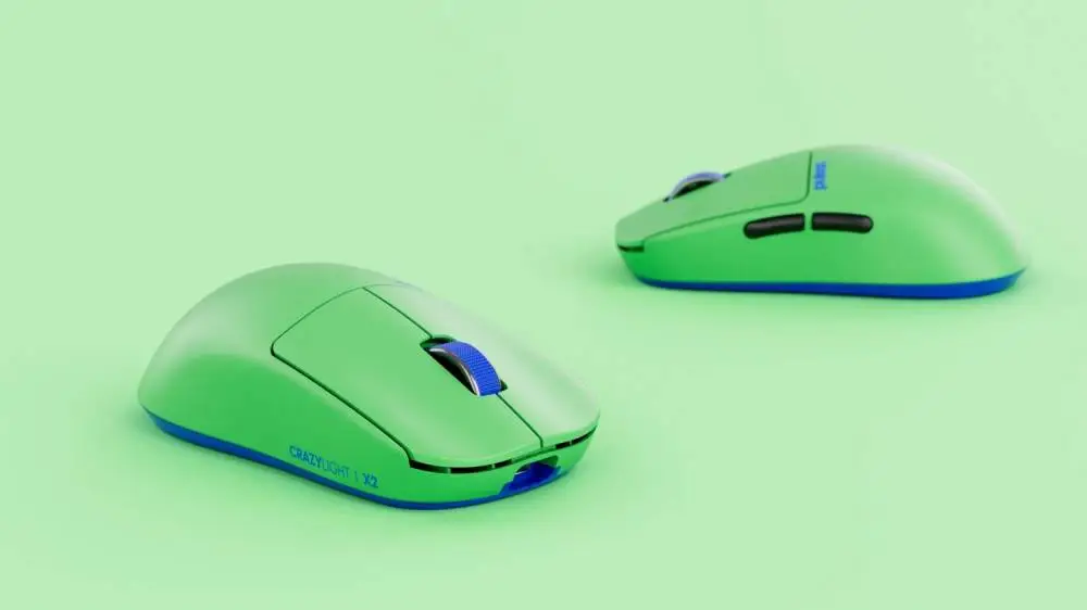 Геймърска мишка Pulsar Wireless Gaming Mouse X2 CrazyLight Aqua Zest 8K