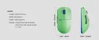 Геймърска мишка Pulsar Wireless Gaming Mouse X2 CrazyLight Aqua Zest 8K