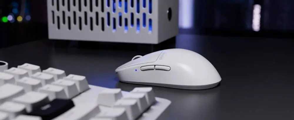 Геймърска мишка Pulsar Wireless Gaming Mouse X2 v3 Size1 White - 1K (8K compatible)
