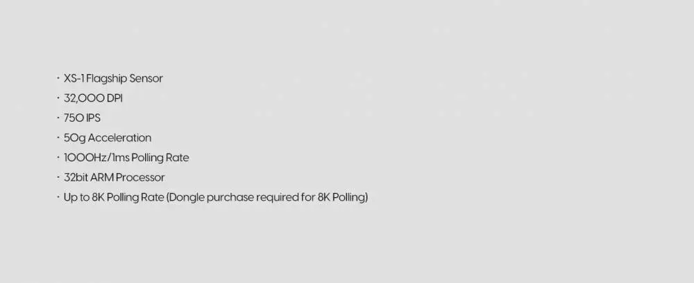 Геймърска мишка Pulsar Wireless Gaming Mouse X2 v3 Size2 Black - 1K (8K compatible)