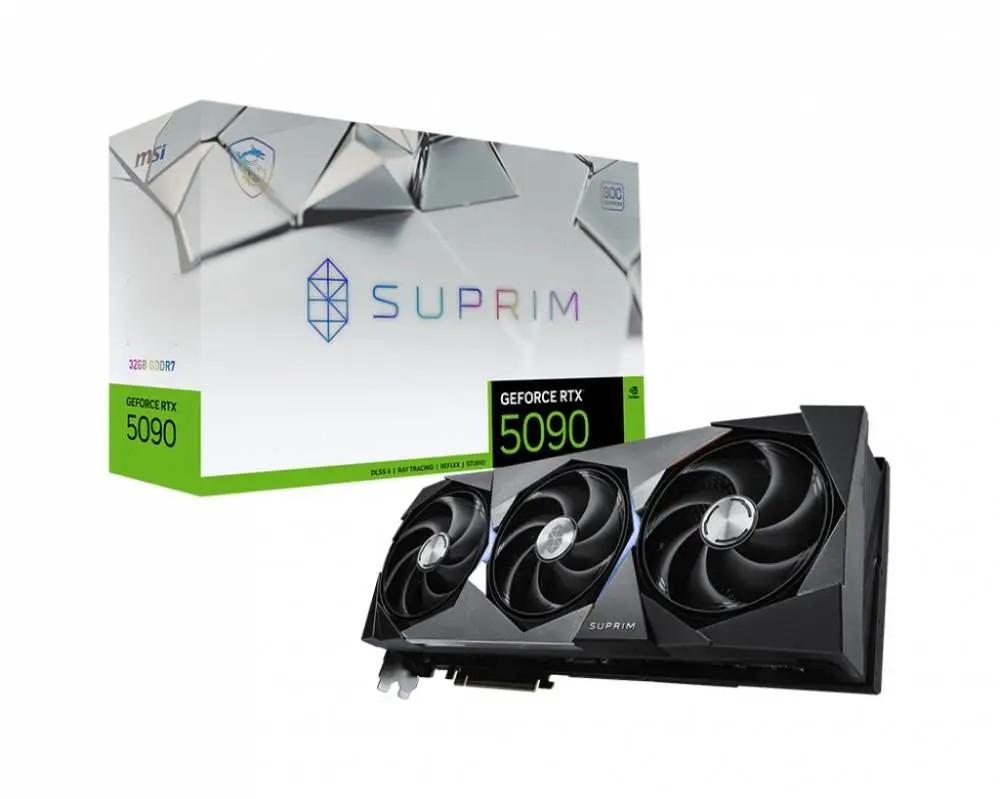 Видео карта MSI GeForce RTX 5090 32G SUPRIM SOC - 912-V530-012
