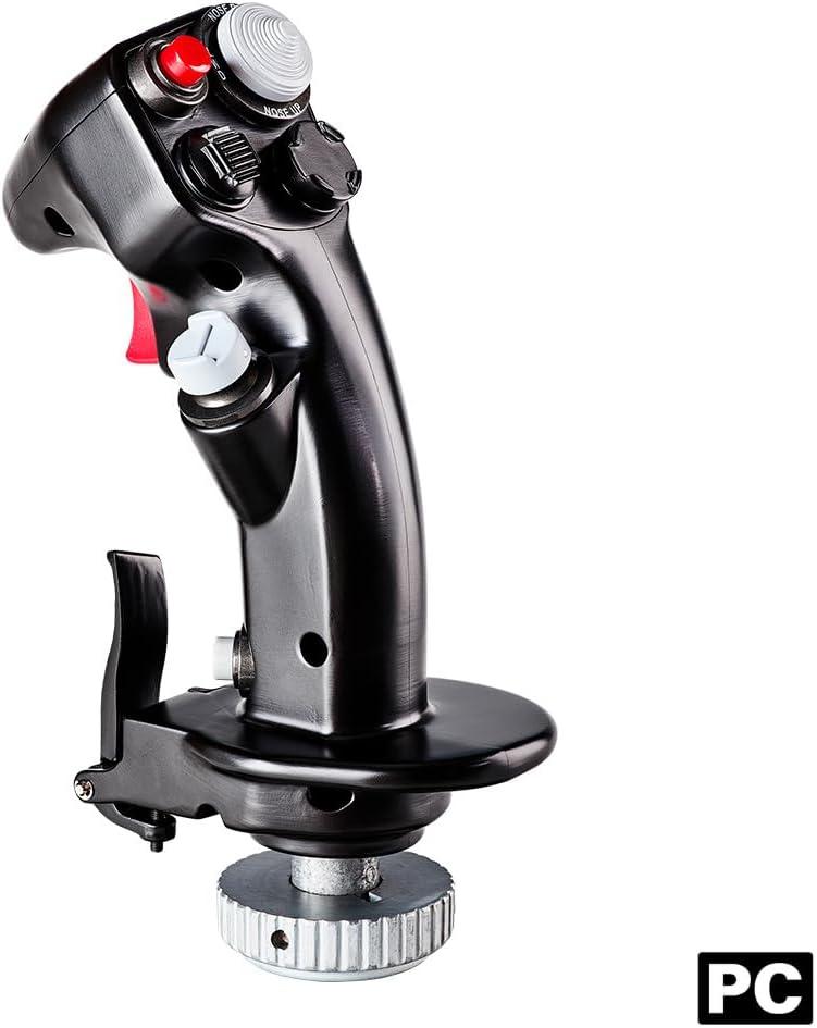 Провідний джойстик Thrustmaster F-16C Viper, авіасимулятор для PC, чорний