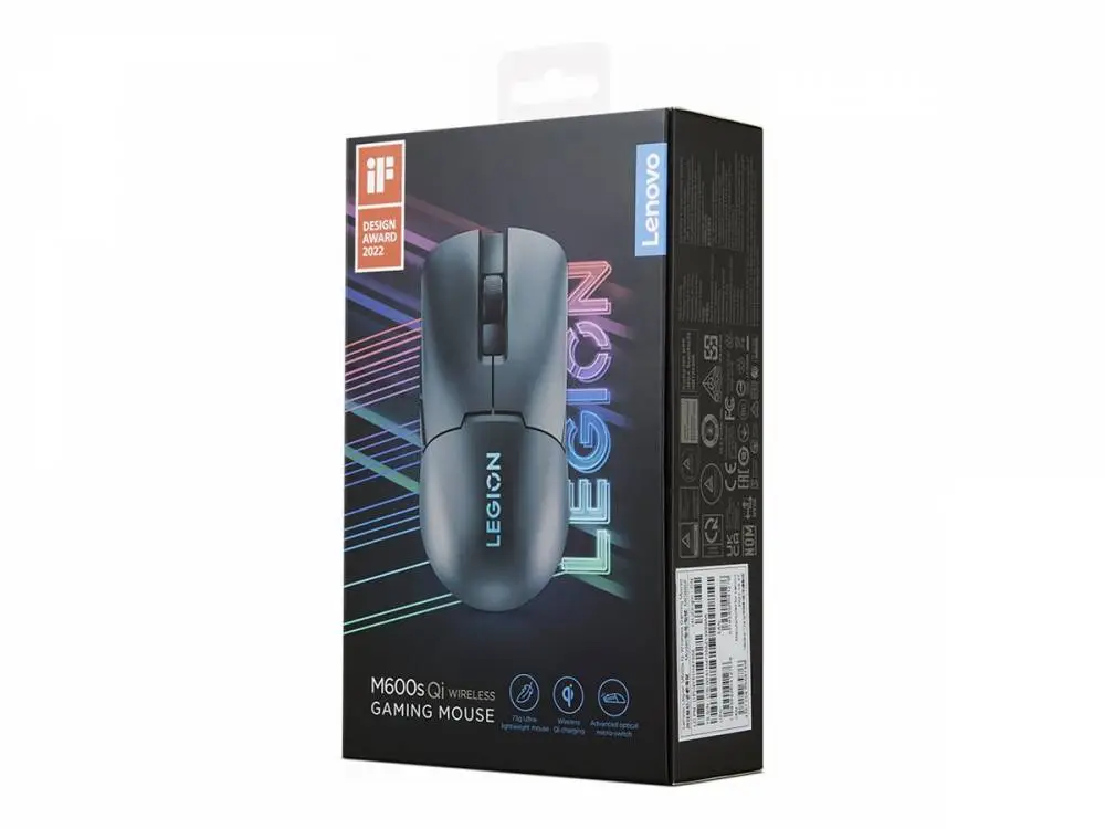 Геймърска мишка Lenovo Legion M600s Qi Wireless Gaming Mouse - GY51H47355